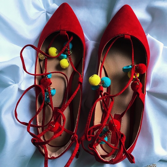 Forever 21 Shoes - ❁ Red Flats ❁